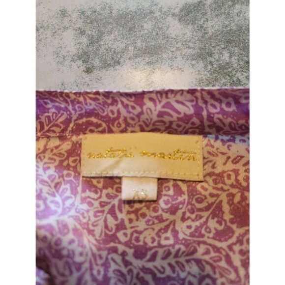 NATALIE MARTIN Sammie Tunic Shirt in Pink floral sz XS - Picture 2 of 4